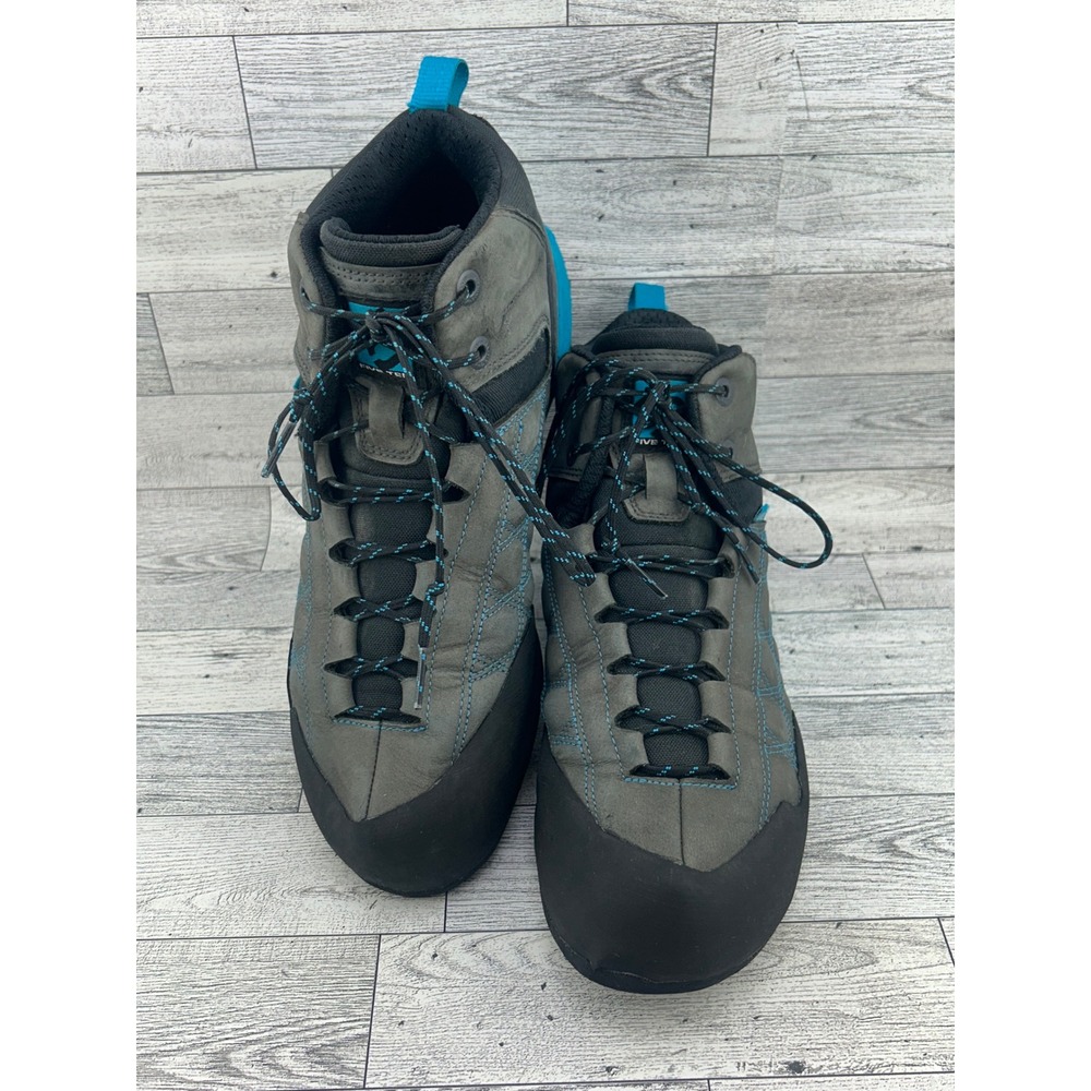Five Ten Guide Tennie Mid Approach Shoes Men Sz 9.5 Grey Blue Stealth Rubber